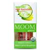 MOOM Organic Brazilian & Bikini Wax Kit - Hair Removal Glaze with Cucumber & Green Tea, Ideal for Sensitive Skin - Includes 18 Reusable Waxing Strips & 6 Waxing Application Sticks - 3 oz. Jar, 1 Pack view 1
