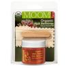 MOOM Organic Travel Wax Kit with Aloe, Tea Tree Oil & Chamomile for Face - Natural Sugar Waxing Glaze with 6 Facial Fabric Strips & 2 Small Wooden Applicator Sticks 1.6 oz. - Facial Wax Kit - 1 Pack view 1