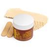 MOOM Organic Travel Wax Kit with Aloe, Tea Tree Oil & Chamomile for Face - Natural Sugar Waxing Glaze with 6 Facial Fabric Strips & 2 Small Wooden Applicator Sticks 1.6 oz. - Facial Wax Kit - 1 Pack view 2