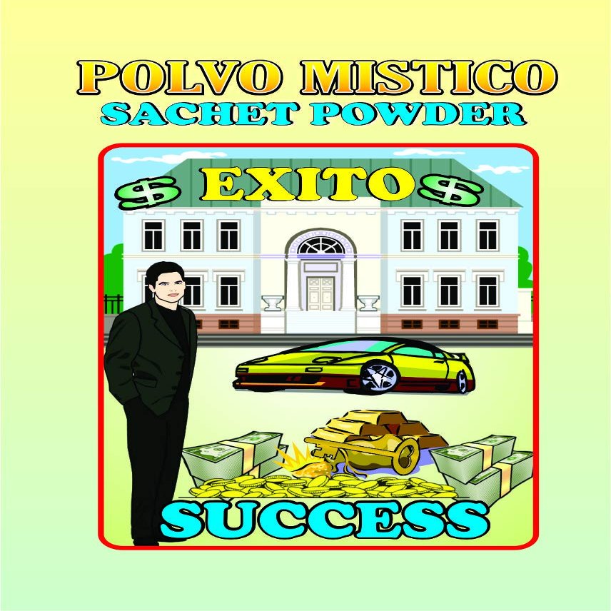 6 PIECES BRYBRADAN SUCCESS POWDER-EXITO POLVO EN BOLSA 1/2 OZ 14 GR