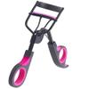 3Pcs Portable Wide Angle Natural Curl Eyelash Curler Plastic Silicone HandleStainless Steel Eyelash Accessory Beauty Tool for Women Ladies Girls, Color Random view 1