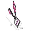 3Pcs Portable Wide Angle Natural Curl Eyelash Curler Plastic Silicone HandleStainless Steel Eyelash Accessory Beauty Tool for Women Ladies Girls, Color Random view 2
