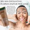 100% Natural & Organic AHA Exfoliating Pumpkin Enzyme Peel Masque - 10% Pumpkin & Papaya enzymes + 20% AHAs including Glycolic, Lactic, Citric & Tartartic Acids. Revives, Firms, Brightens Skin view 2