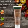 100% Natural & Organic AHA Exfoliating Pumpkin Enzyme Peel Masque - 10% Pumpkin & Papaya enzymes + 20% AHAs including Glycolic, Lactic, Citric & Tartartic Acids. Revives, Firms, Brightens Skin view 3