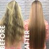 Hair Bar NYC DYI Silk Touch Plus Keratin Smoothing Treatment Home Kit - Vegan & Formaldehydee Free, Made in Italy (For All Hair Types) Up to 2 Applications, Lasts up to 5 months view 2