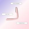 No Mo-Stache Facial Razor - Fuzz Free Facial Razors for Hair Removal and Skin Exfoliating view 2