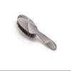 Rock & Ruddle Natural Mixed Boar Bristle Hair Brush for Women and Kids (Small 6.9") - Perfect for Wet or Dry Hair, Detangling Smoothing Blowdrying - Designed & Made in UK - Geometric Swirls and Arcs view 1