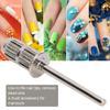 10pcs 2.35mm Nail Sanding Band Mandrel Electric Drill, Pedicure and Manicure Replacement Drill Bit Electric Nail Drill Bits Set Drill Manicure Machine Accessory for Nail Salon(#1) view 2