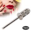 10pcs 2.35mm Nail Sanding Band Mandrel Electric Drill, Pedicure and Manicure Replacement Drill Bit Electric Nail Drill Bits Set Drill Manicure Machine Accessory for Nail Salon(#1) view 4