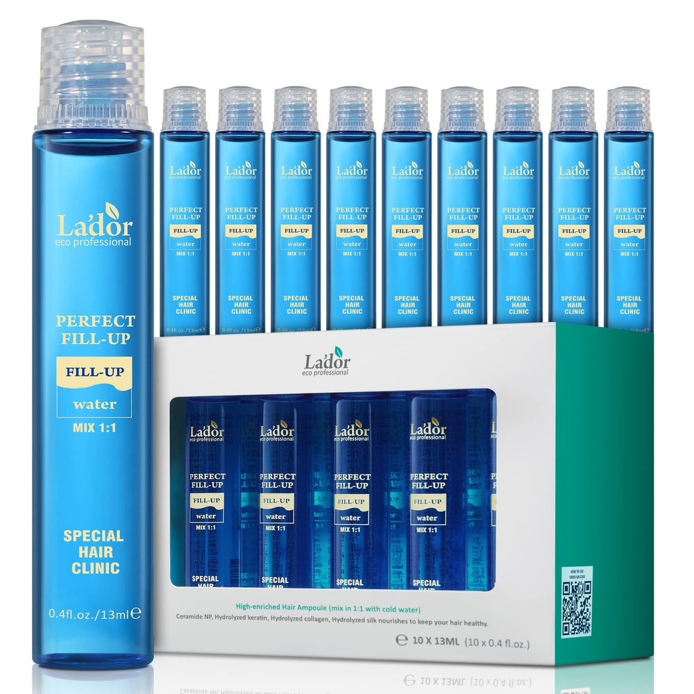 LADOR Perfect Hair Fill Up Original 3 Seconds Intensive Keratin Hair Mask Rinse Off Treatment for Bleached Frizzy Damaged Dry Perms Dyes Deep Conditioner Protein Self Hair Care Korean