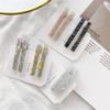 1 Pair Korean Gold Foil Hairpin Acetate Clip For Girls Barrettes Gifts styling Tools,Black view 2