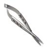4.5" Facial Hair Scissors, Straight, Eyebrow Trimmer, Grooming Scissors for Shaping, Ear, Nose, Nostril and Mustache Trimming  for Men and Women. view 1