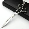 Sharonds 6/7 inch Professional Hair Cutting Scissors Set Hair Cutting Scissors Thinning Teeth Shears Set,Sliver Scissors,Barber,Salon,Hairdressing Scissors Kit,Japanese 440C Scissors (6-inch 2pc) view 4