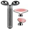 3-IN-1 Electric Jade Roller 3D Roller Facial Roller & Face Massager,Black view 1