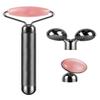 3-IN-1 Electric Jade Roller 3D Roller Facial Roller & Face Massager,Black view 2