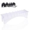 Clipper Holder,Limit Comb Storage Box Hair Clipper Positioning Caliper Comb Organizer Case,Clipper Guard Box for Hair Clipper Limit Comb Guide Attachment (02) view 1