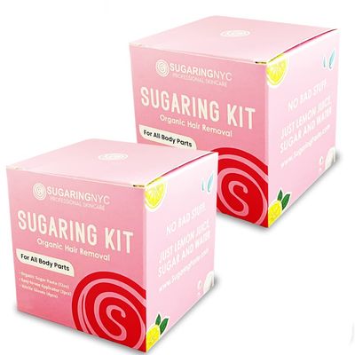 2X Sugaring NYC Brazilian Sugaring Waxing Kit