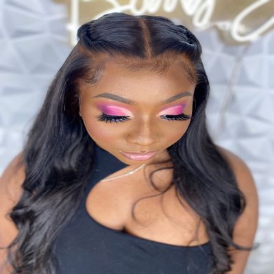 10A Mink Swiss Lace Wig (30, 613 BLONDE)