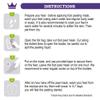 Exfoliating Foot Peel Mask - Two Pairs of Booties for Smooth and Soft Feet - Peeling Away Rough Heels Dead Skin Cells and Calluses - Lavender Scented Natural Formula for Silky Soft Feet view 4