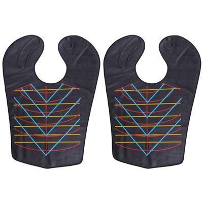 2pcs 1 Set Haircut Cape Cloth Hair Stylist Apron Makeup Cape Grooming Apron Stylist Home Cutting Kit Dye Shawl cut dressing Bag Modeling