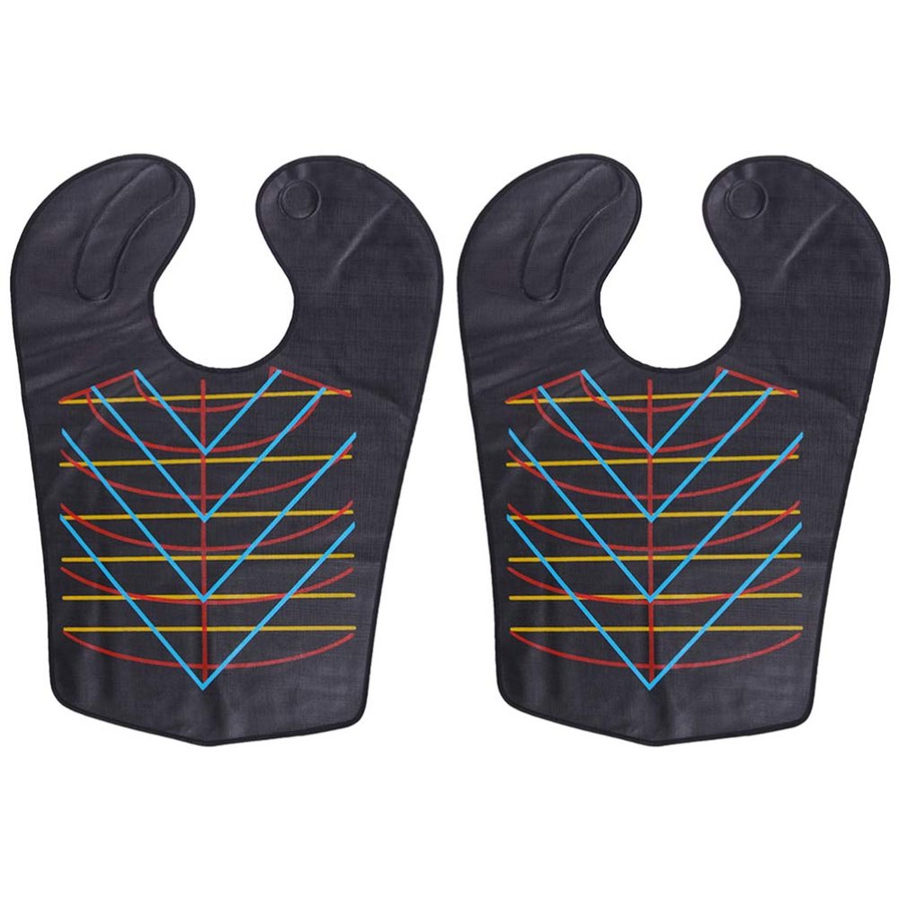 2pcs 1 Set Haircut Cape Cloth Hair Stylist Apron Makeup Cape Grooming Apron Stylist Home Cutting Kit Dye Shawl cut dressing Bag Modeling