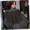 2pcs 1 Set Haircut Cape Cloth Hair Stylist Apron Makeup Cape Grooming Apron Stylist Home Cutting Kit Dye Shawl cut dressing Bag Modeling view 3