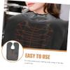 2pcs 1 Set Haircut Cape Cloth Hair Stylist Apron Makeup Cape Grooming Apron Stylist Home Cutting Kit Dye Shawl cut dressing Bag Modeling view 4
