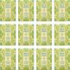 Greenwich Bay Mini Botanical Soap Bars  12 Pack 1.9 oz Each  Individually Wrapped Guest Soaps for Airbnb, Spa, Travel, Bath  Travel Size Bar Soap Set, White Tea Calendula view 1