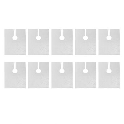 Beaupretty 50Pcs Disposable Hair Cutting Capes Salon Shawl Plastic Neck Shawl Gown Waterproof Haircut Capes Shield Coverall Dyeing Hair Tool