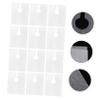 Beaupretty 50Pcs Disposable Hair Cutting Capes Salon Shawl Plastic Neck Shawl Gown Waterproof Haircut Capes Shield Coverall Dyeing Hair Tool view 3