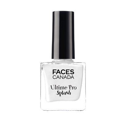 FACESCANADA Splash Nail Enamel White O White 14 8 ml