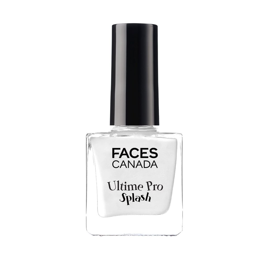 FACESCANADA Splash Nail Enamel White O White 14 8 ml