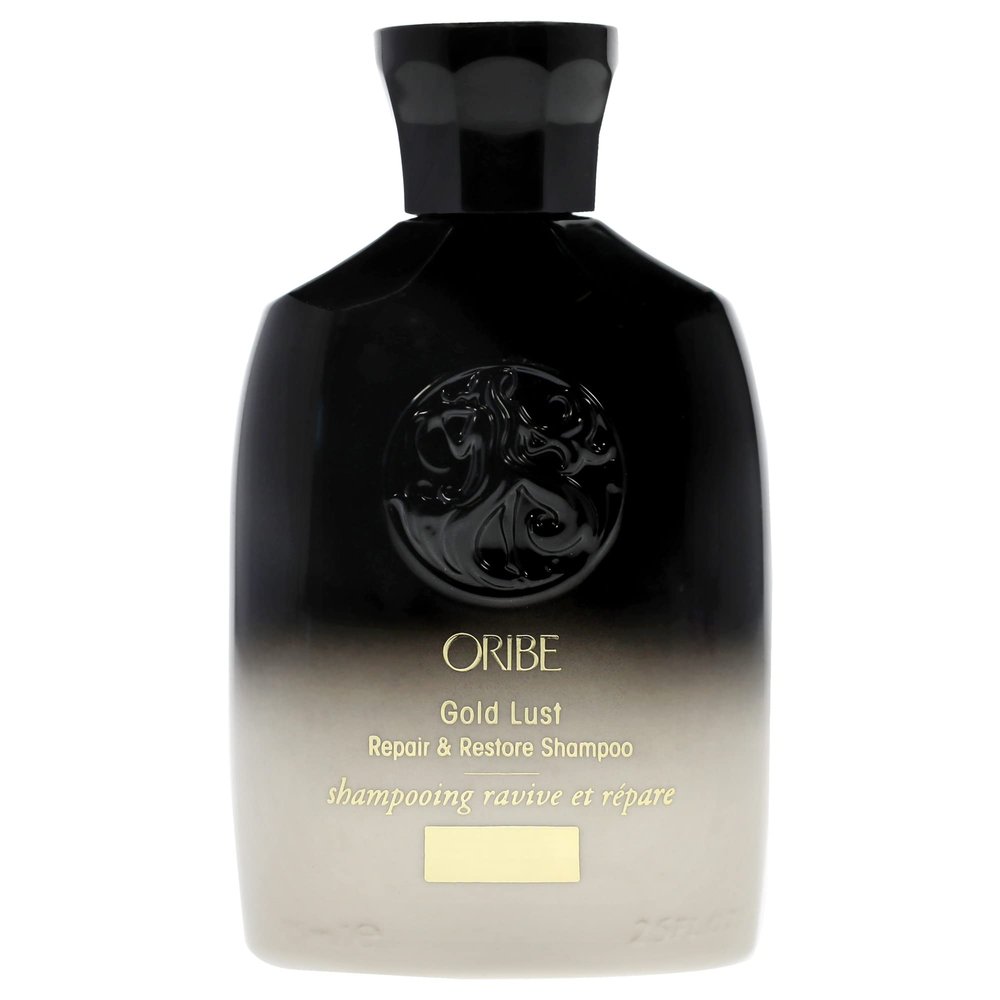 Oribe Gold Lust Repair & Restore Shampoo | Repairing Shampoo for Dry or Damaged Hair | Strengthens, Hydrates, and Restores Radiance for Healthier Hair | 2.5 oz
