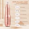 Professional Acrylic Nail Drill, USB Electric Nail Drill Machine, Portable Electrical Nail File Kit for Gel Nails and Home Salon, Manicure Pedicure Polishing Shape Tools, Gold view 3