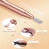 Professional Acrylic Nail Drill, USB Electric Nail Drill Machine, Portable Electrical Nail File Kit for Gel Nails and Home Salon, Manicure Pedicure Polishing Shape Tools, Gold view 4