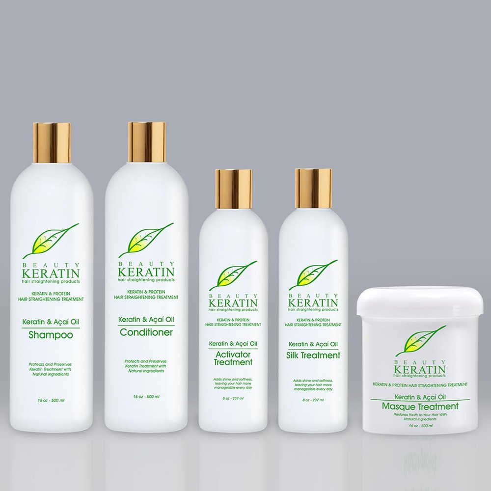 BEAUTY KERATIN Activator & Silk Treatment 5-Piece Set