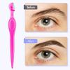 Mudder 21 Pcs Eyebrow Razor Eyebrow Shaver Facial Razor Multipurpose Face Trimmers with Precision Cover for Women Makeup Care Tools(Rose Red, Blue, Purple) view 3