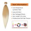 8 Packs Pre Stretched Braiding Hair, 20 Inch Braiding Hair Pre Stretched Yaki Texture, Hot Water Setting, Easy To Install Professional Synthetic Ombre Braiding Hair(20in,#27/613) view 2