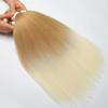 8 Packs Pre Stretched Braiding Hair, 20 Inch Braiding Hair Pre Stretched Yaki Texture, Hot Water Setting, Easy To Install Professional Synthetic Ombre Braiding Hair(20in,#27/613) view 3