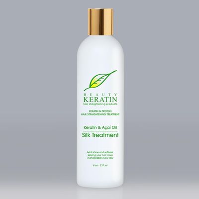 BEAUTY KERATIN Acai Oil Silk Treatment 8oz / 237ml