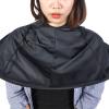 ANGGREK Adult Barber Hair Cutting Umbrella Cape Hairdressing Salon Gown Haircut Hairdresser Cloak Hairdressing Kit for Salon Home Stylists Use (Black) view 2