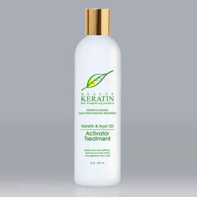 BEAUTY KERATIN Acai Oil Activator Treatment 8oz / 237ml