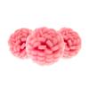 3-Pack Facial Buff - Foam Scrubber Loofah for Exfoliation & Cleansing Face - Removes Oil, Dirt, Dead Skin & Makeup - Sensitive, Dry, Oily or Combination Skin - Gentle to Clinical Strength (Pink) view 1