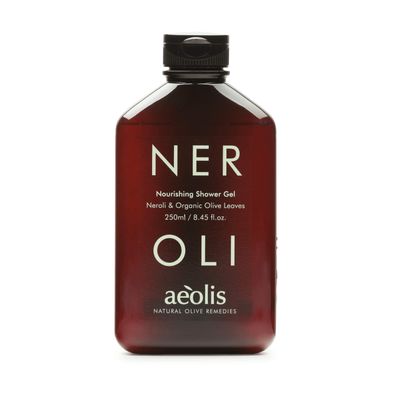 AEOLIS Refreshing Shower Gel with Neroli and Olive Leaves Greek Olive Oil Shower Gel for Men & Women Clean Beauty Body Cleanser Natural Skincare from Greece Invigorating Body Care 9.12 Fl Oz