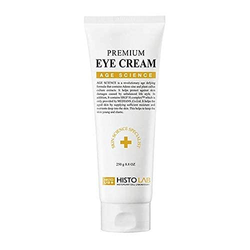 HISTOLAB Premium Eye Cream (250g/8.85oz) for ALL Types of Skin | Reduces & Repairs Fine Lines | Firms Aging Skin | Self-Renewal Treatment | Daytime & Nighttime Use