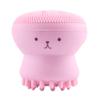 Octopus Shape Facial Cleansing Brush, Small Silicone Facial Cleanser Exfoliating Scrubber Face Washing Brush Deep Pore Cleaning for Skin Care view 1