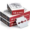 50 Pieces Callus Shaver Replacement Blades Corn Plane Stainless Steel Blades for Removing Callus Foot Care and Pedicure Tools view 1