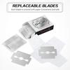 50 Pieces Callus Shaver Replacement Blades Corn Plane Stainless Steel Blades for Removing Callus Foot Care and Pedicure Tools view 3