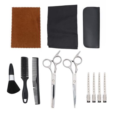 1 Set 7pcs Hair Comb Hair Cutting Scissors professional hair scissors kits for men scissors hair salon Shears home haircut mens suit haircut kit hairdressing tool major man