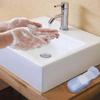 2 Box Portable Disposable Travel Hiking Washing Hand Bath Toiletry Paper Soap Sheets,200 Sheets Soap Sheets Hand Washing Bath Scented Paper Soap and Slide Foaming Paper Soap Bathing Soap Flakes view 3